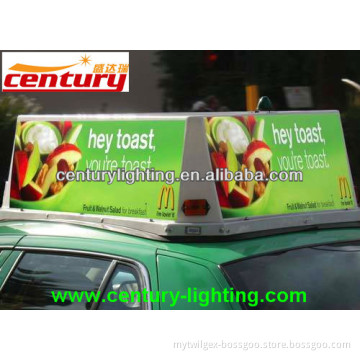 car roof advertising